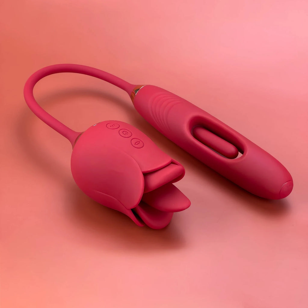 FLAPPING ROSE VIBRATOR