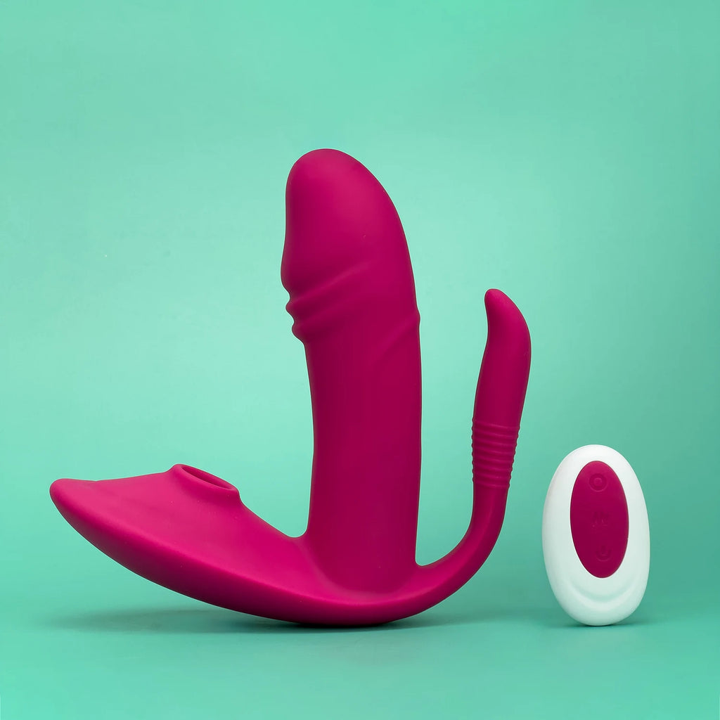 TRIPLE PLEASURE VIBRATOR