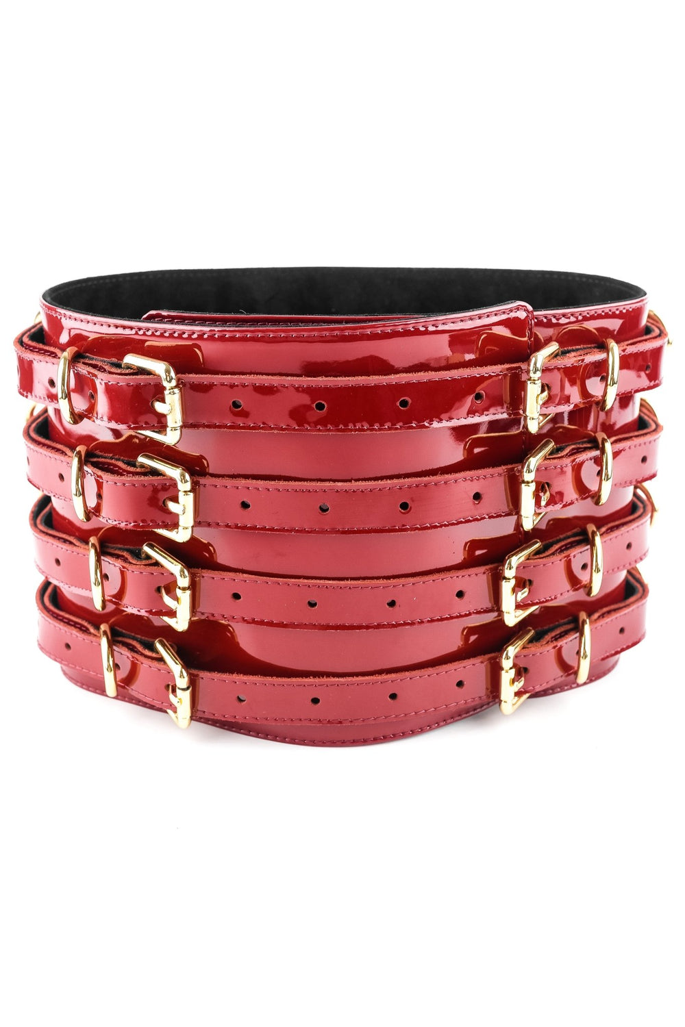 LUXURY LEATHER BONDAGE AMNESIS SET