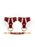BLODY LEATHER CUFFS