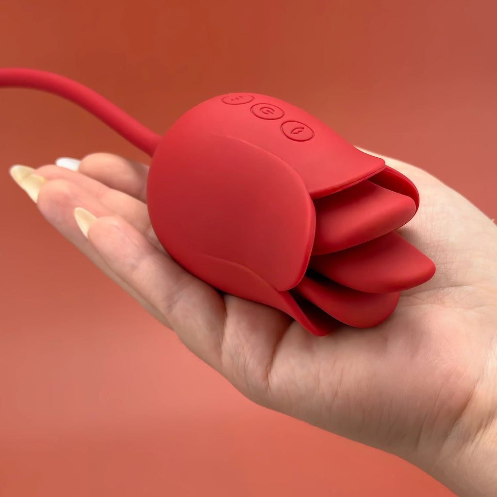 FLAPPING ROSE VIBRATOR