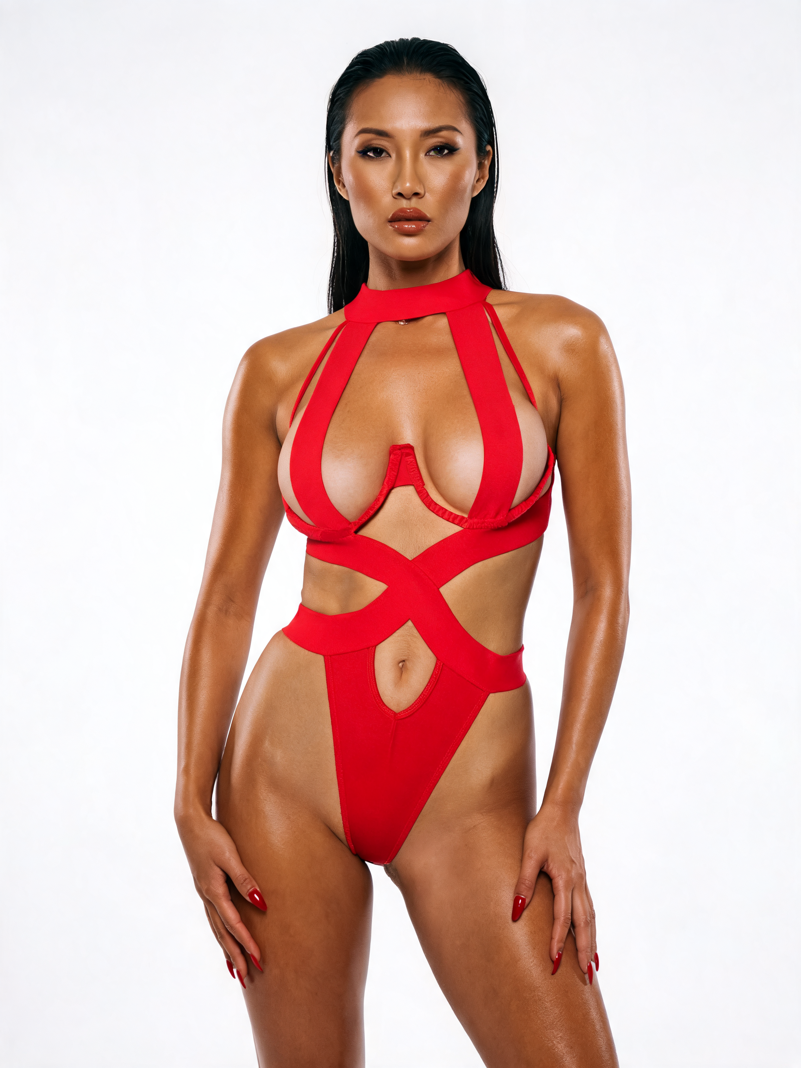 REINA ROUGE BODYSUIT