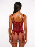 TARA ROUGE CORSET