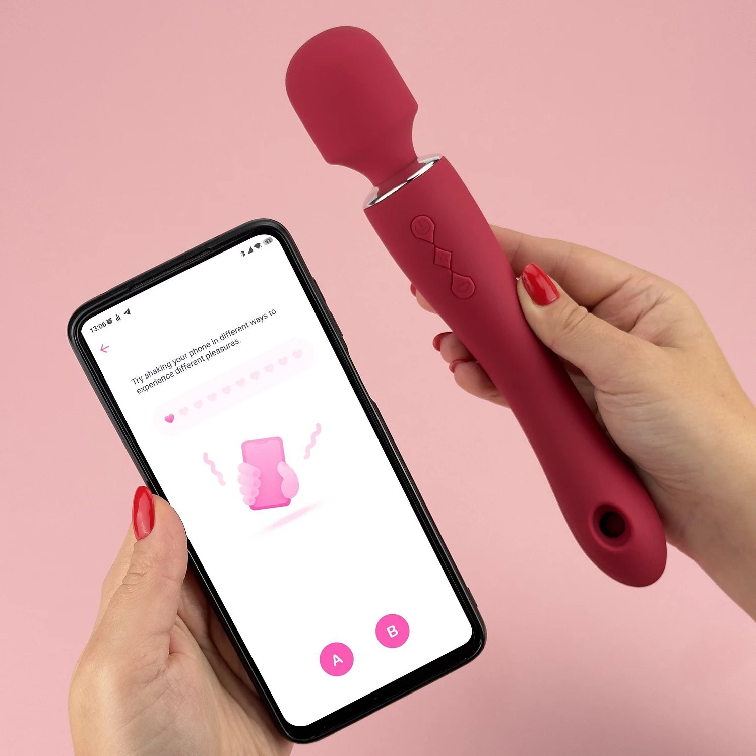 FLOW PLEASURE WAND VIBRATOR