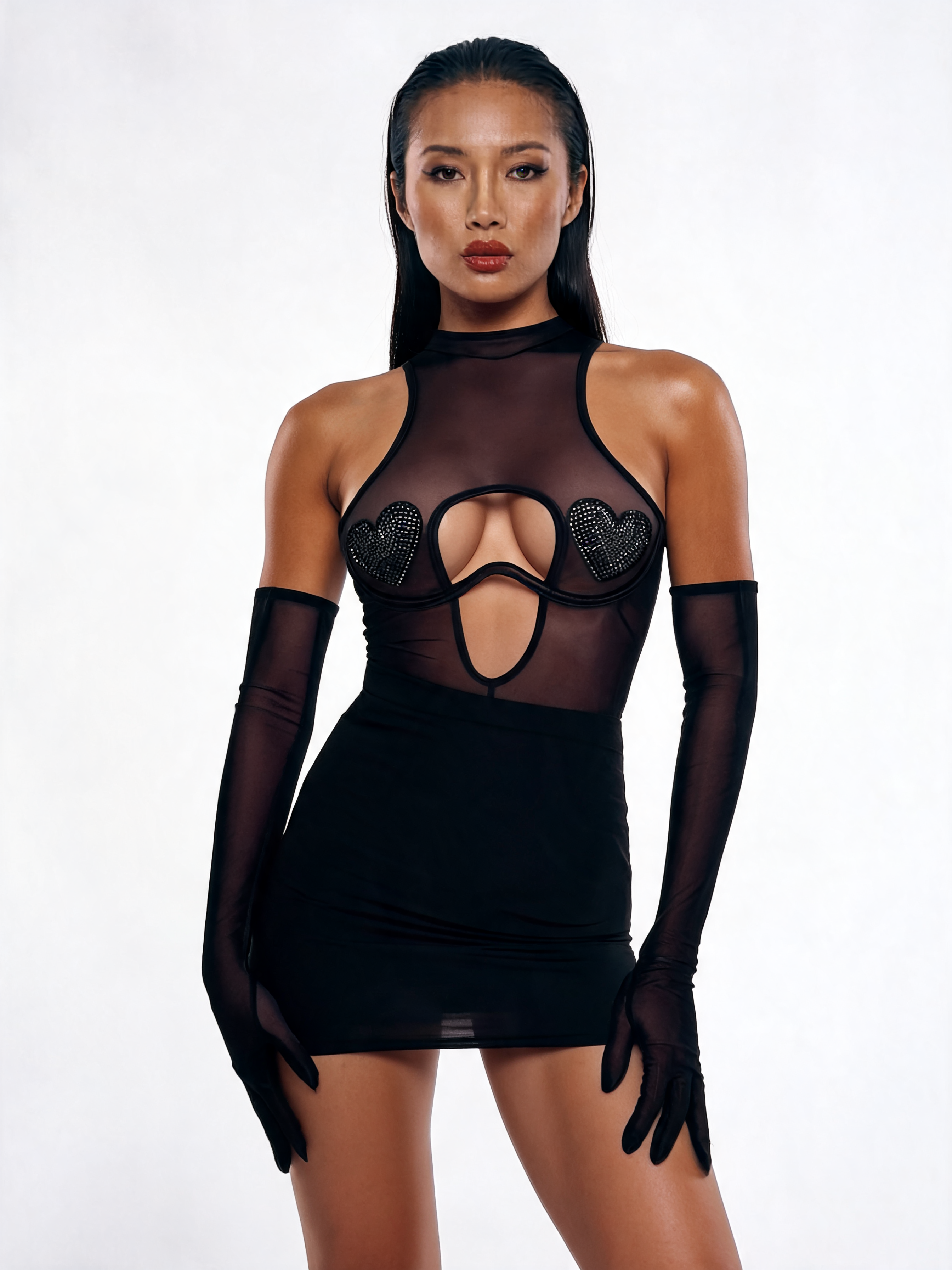 MAELYS NOIR DRESS