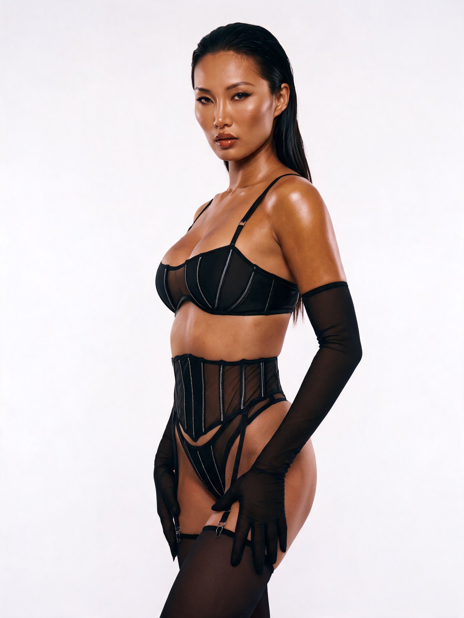 ALINA NOIR SET