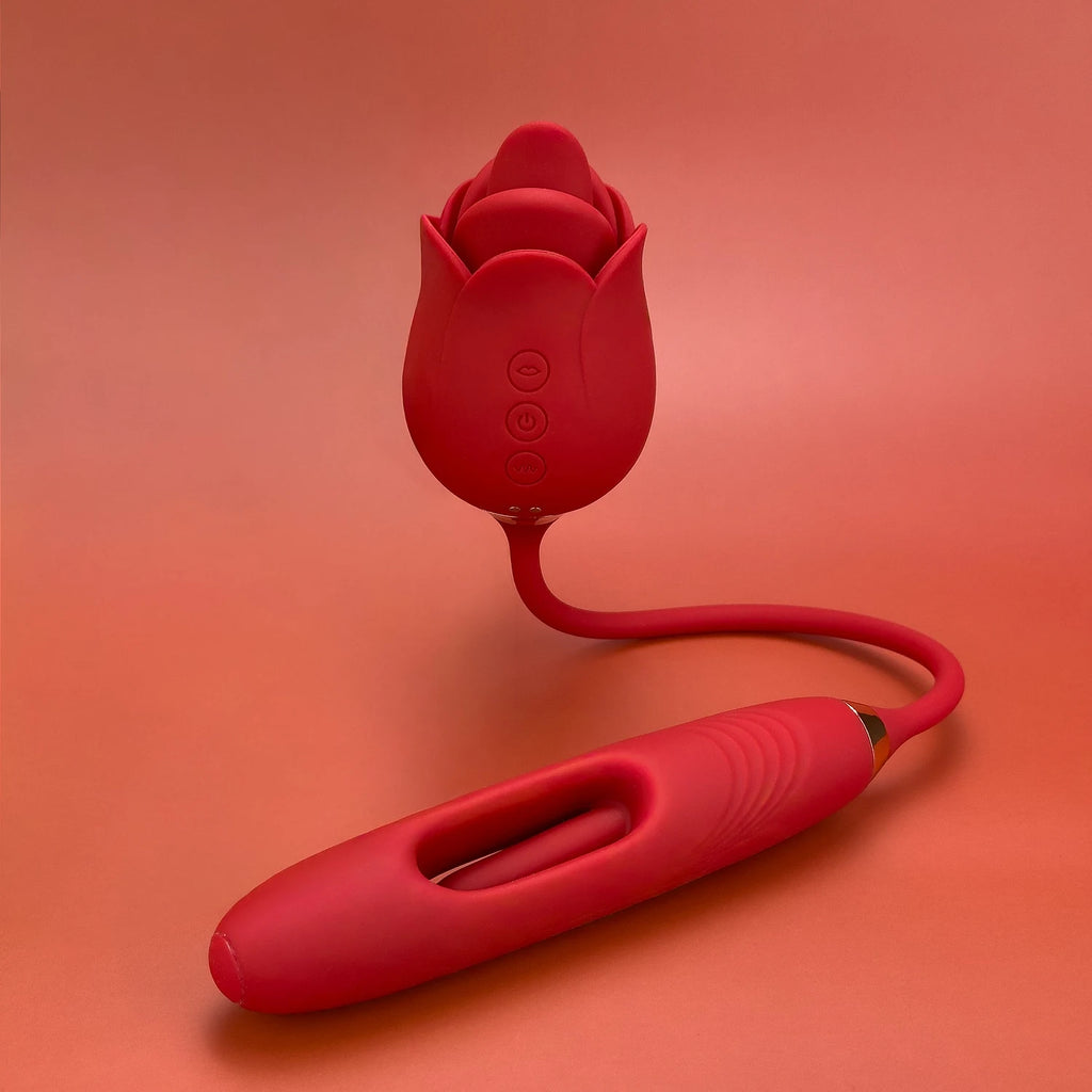 FLAPPING ROSE VIBRATOR