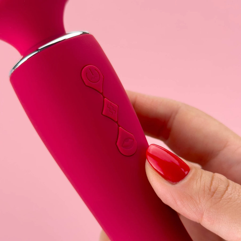 FLOW PLEASURE WAND VIBRATOR